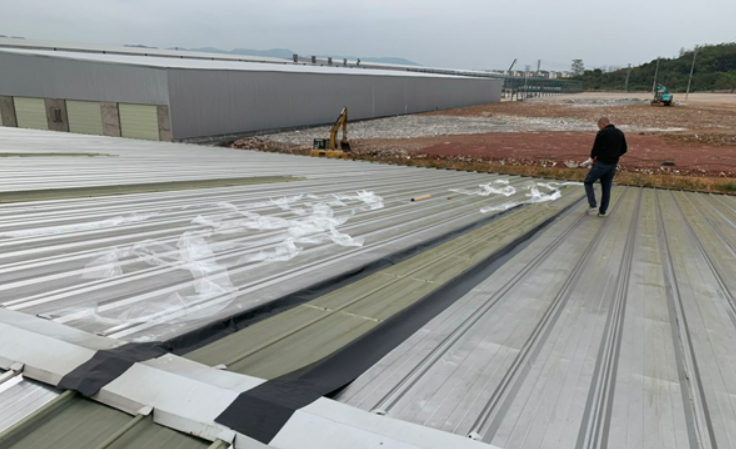 连城厂房屋面防水维修案例